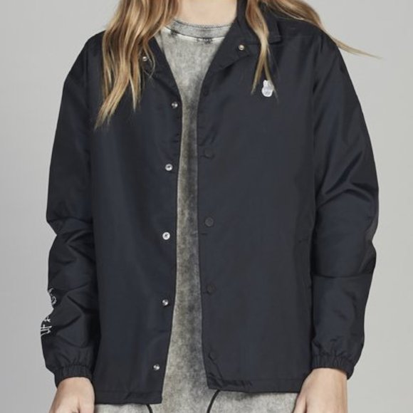 Quiksilver Black Coach Jacket - Picture 3 of 12
